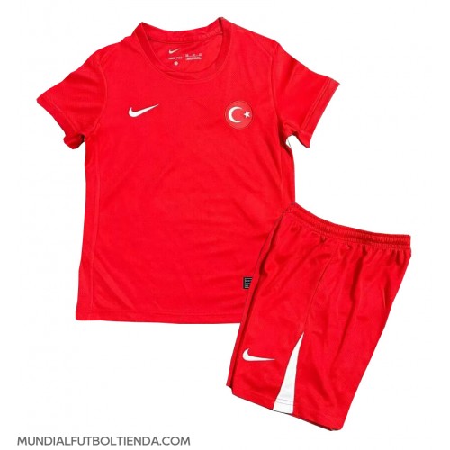 Camiseta Pavo Segunda Equipación Replica Eurocopa 2024 para niños mangas cortas (+ Pantalones cortos)